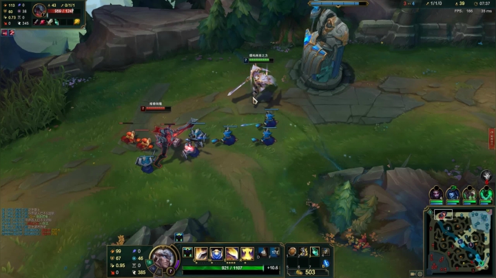 11.17上单盖伦vs剑魔