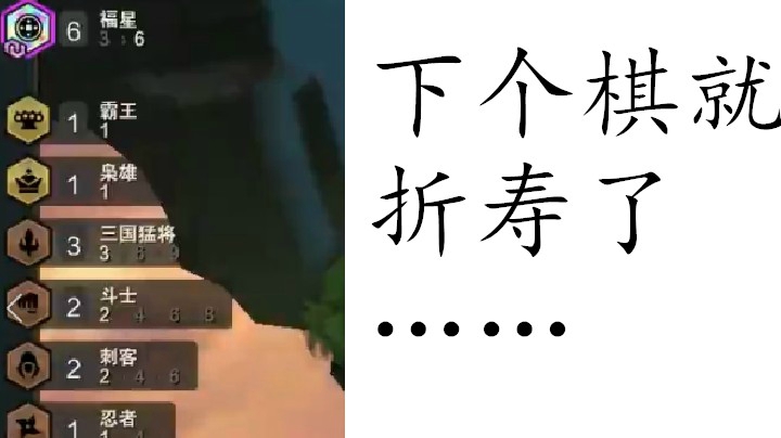 福星寿命局，玩游戏不用带脑子，休得对我指指点点《云顶之奕》