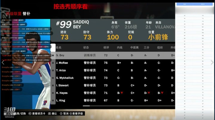 【2KOL2】20届新秀抢先看：贝