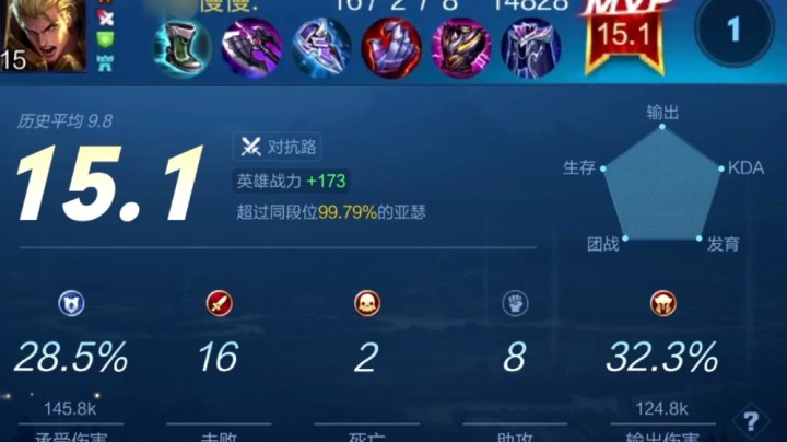 新赛季巅峰赛惨遭队友质疑！最后一人带飞全场！