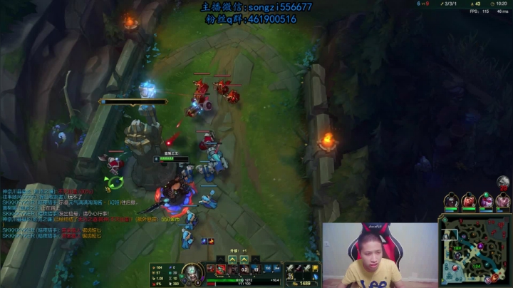 【2020-11-24 22点场】douyu丶松子：蛮王:版本最强上单 进来=上分！