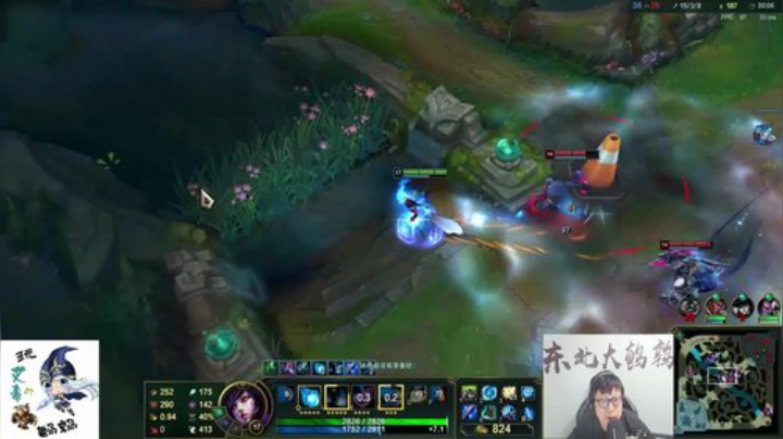 我在斗鱼看东北大鹌鹑直播英雄联盟