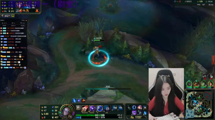 【2020-11-25 02点场】她打了个嗝儿：安静在召唤师峡谷听歌的奥利安娜啊❤️