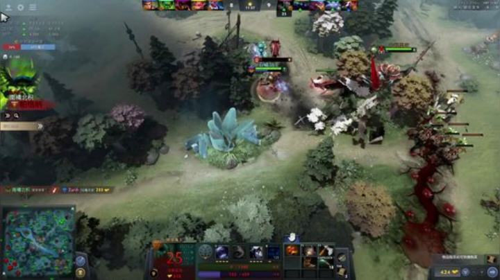 我在斗鱼看zard1991直播DOTA2