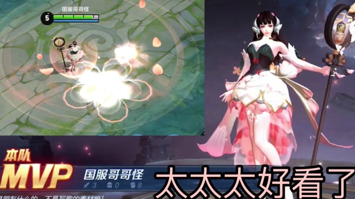 王昭君星元新皮肤！都说丑？我觉得很好看！