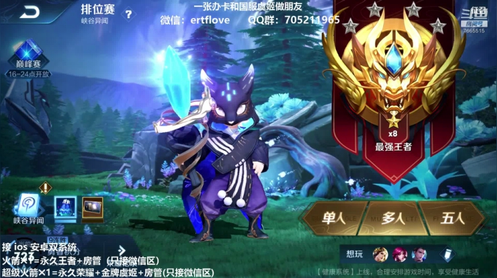 【2020-11-28 00点场】Forever柯南君：国服虞姬 第43个王者 第3个荣耀