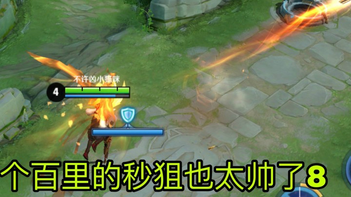 这个百里守约的秒狙也太帅了吧