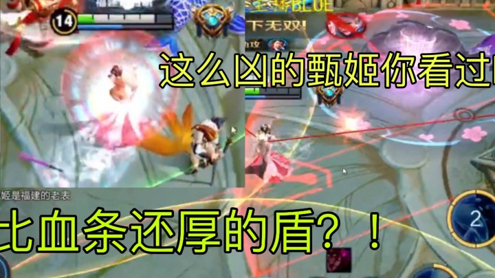 颠覆你对甄姬的认知！这么凶的甄姬我第一次见呢!