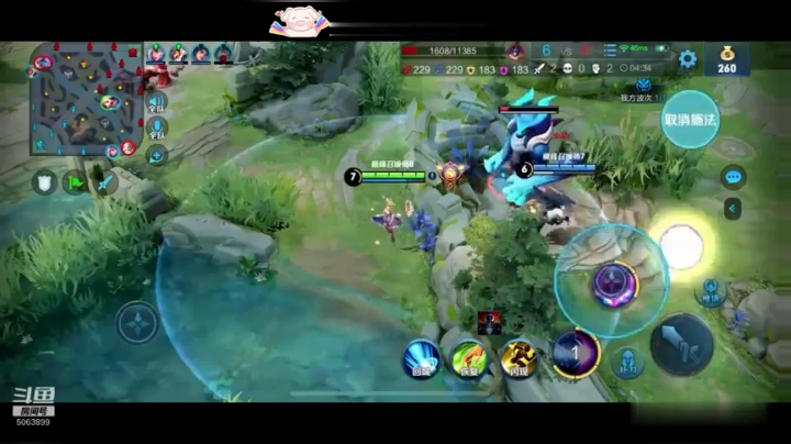 队友四人疯狂保护我！是不是我可爱？不你值钱。。