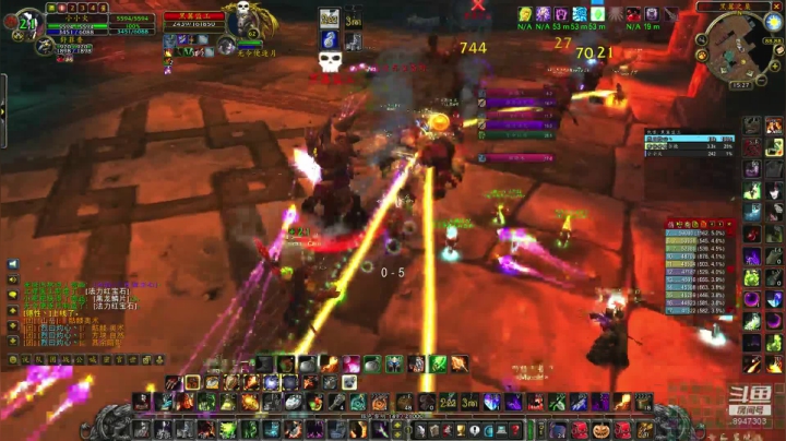 【2020-11-30 14点场】魔兽世界小小火：阿拉希战场孤胆-走位教学