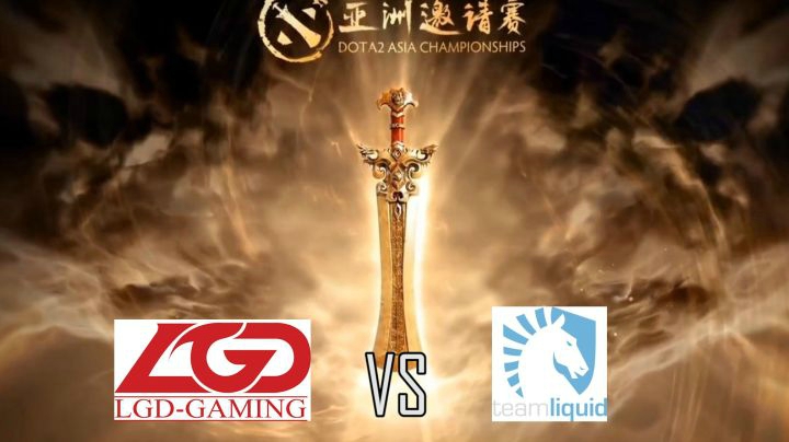 Dota2亚洲邀请赛：LGD vs Liquid第三局集锦