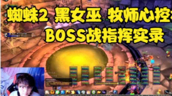 NAXX 蜘蛛2黑女巫 牧师心控视角 BOSS战实录