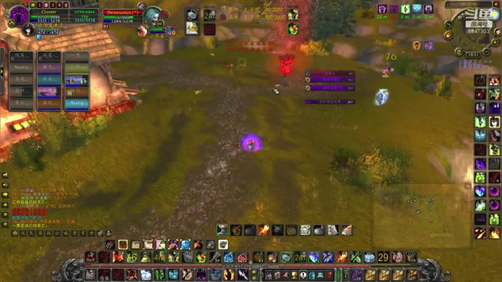 【2020-11-29 17点场】魔兽世界小小火：阿拉希战场孤胆-走位教学