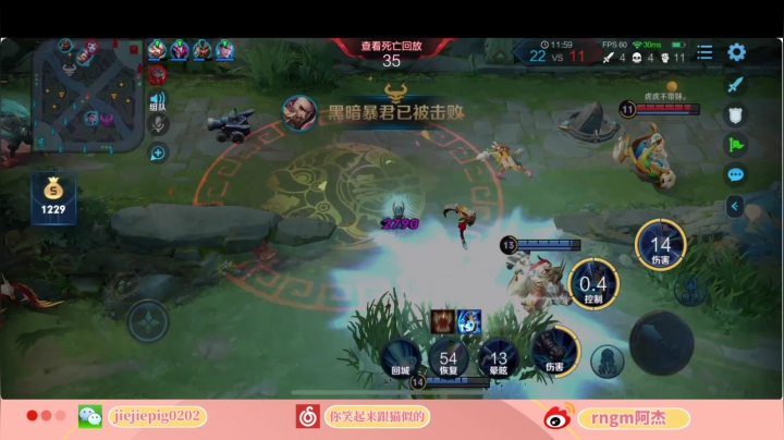 【2020-11-30 18点场】RNGM阿杰：头破血流也要碰到底！