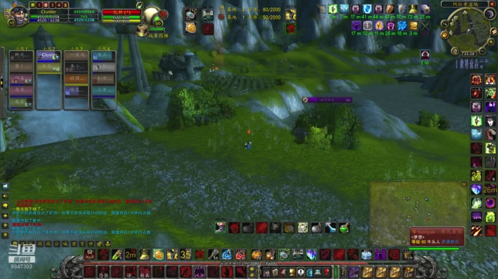 【2020-11-29 21点场】魔兽世界小小火：阿拉希战场孤胆-走位教学