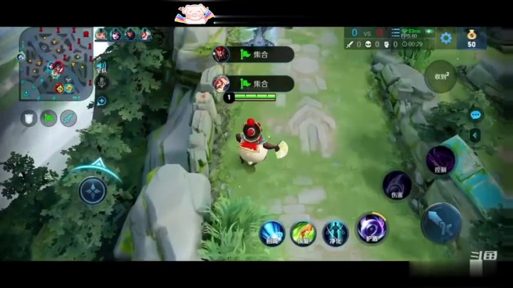 教你如何玩王者荣耀最可爱边路！