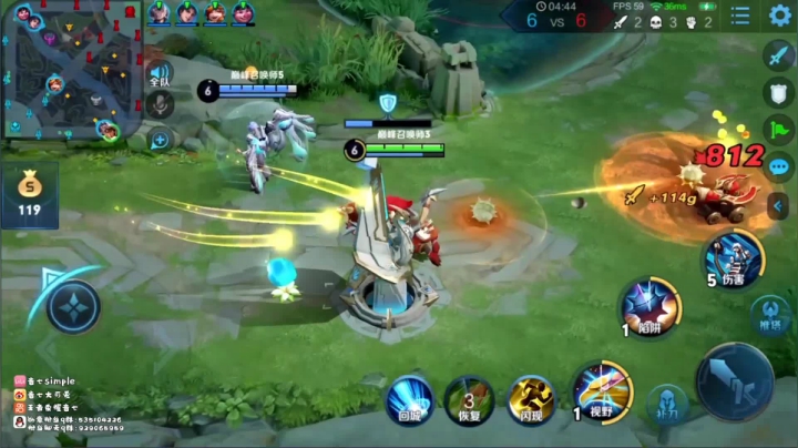 【中单课代表音七】：关键团一波快速换复活拿下三杀！