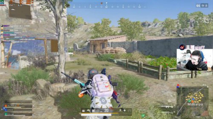 我在斗鱼看pigff直播绝地求生