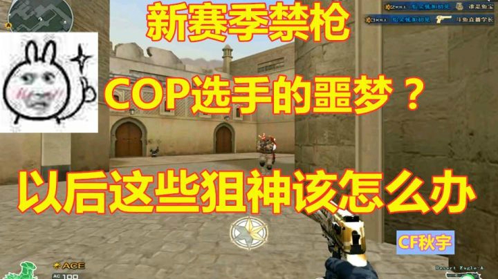 CF新赛季禁cop那些“狙神”该怎么办！？我来告诉你怎么办