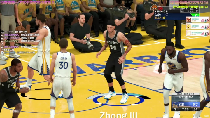 【2020-12-01 15点场】阿中sama：阿中: nba2k21 联盟最强曼巴精神