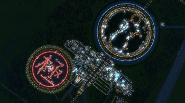 【都市天际线】用IG队标打造IG之城，恭喜IG夺冠！