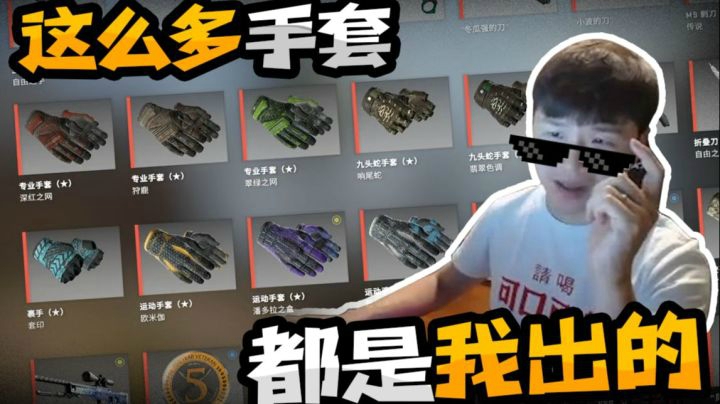 【CSGO开箱】：G胖唯一指定手套供应商！！