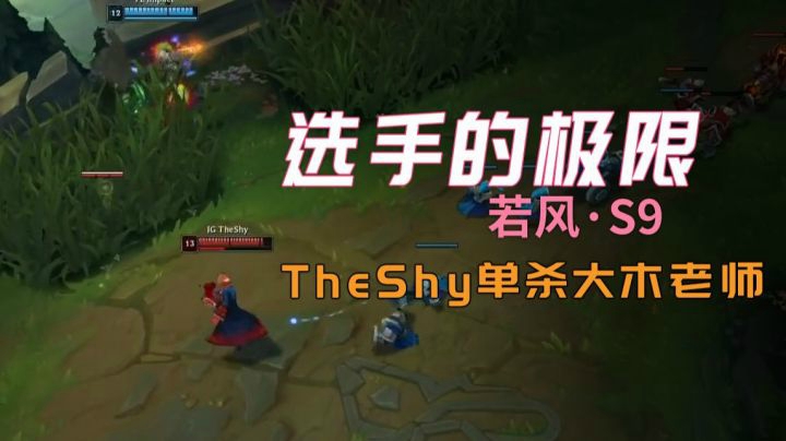【S9选手的极限】TheShy单杀大木老师详解