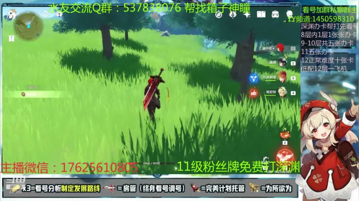 【2020-11-30 22点场】折此丶桃花：深渊结算最后一天，极限手法帮打低配12层