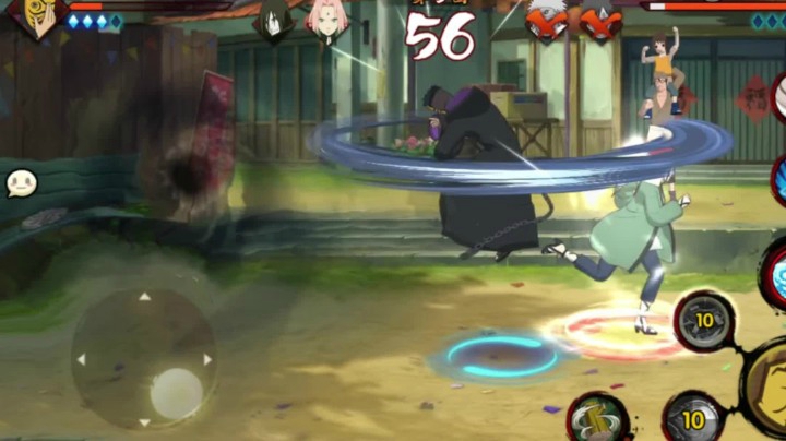 究极武斗祭：秋风vs小豪！火影忍者秋风！