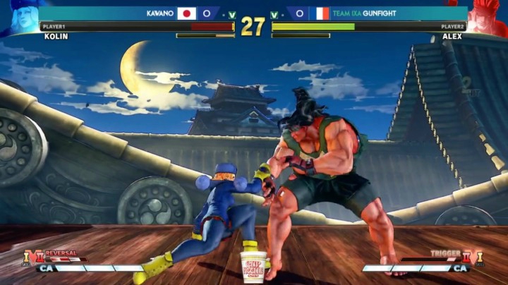 街霸5：日本EVO2020大赛，比赛唯一能看到的ALEX出战
