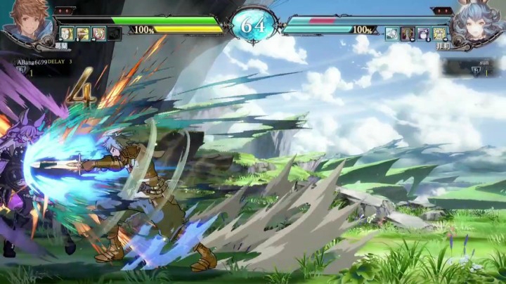 碧蓝幻想VS：网战体验格兰对战菲莉，PSN网络连接头疼啊