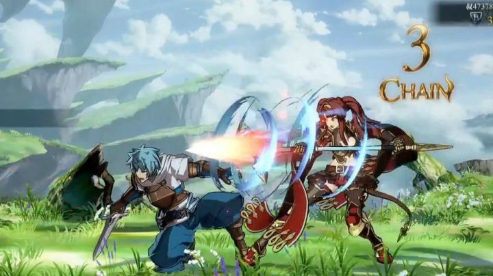 碧蓝幻想VS：格兰网络对战泽塔以及菲莉，手感不错的新格斗游戏