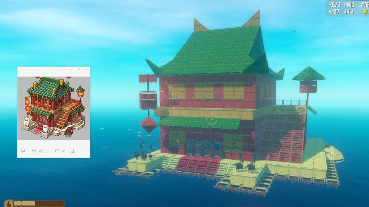 raft建造系列精简小楼