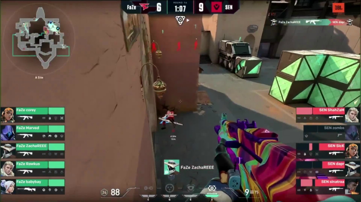 【VALORANT First Strike】SEN vs FAZE 全场比赛高光时刻
