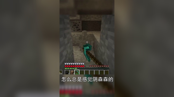 我的世界挖矿的时候遇到了一个史蒂夫
