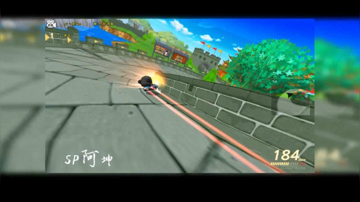 【跑跑卡丁车】Sp阿坤城镇万里长城黑骑士Z71.52.96