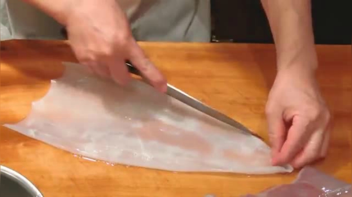 日本料理 鱿鱼墨鱼汤面
