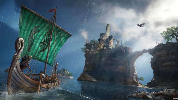 刺客信条 英灵殿 XBox one X 初见游玩（10）