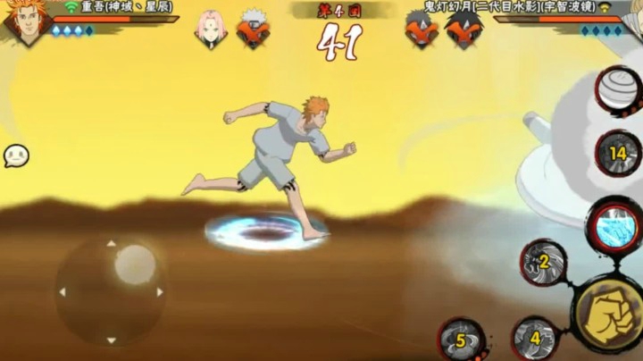 火影忍者秋风，绝对防御？我一拳打爆你崽总！