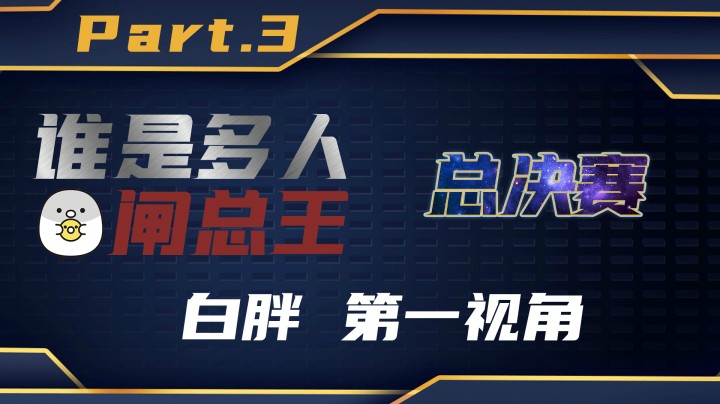 【谁是多人闸总王】白胖总决赛第一视角 #3- 落幕，我们下届比赛再见！《马里奥制造2》