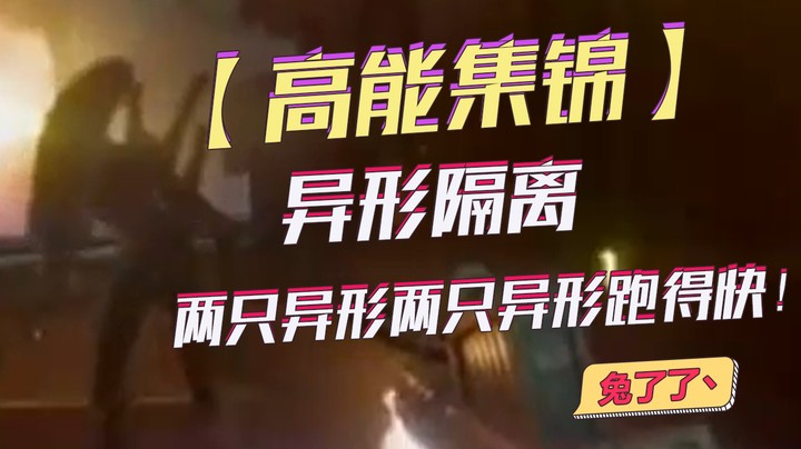【兔了了高能集锦】异形隔离   两只异形 两只异形  跑得快！