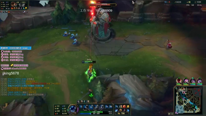 【2020-12-10 22点场】jjking剑姬：剑姬天花板峡谷冲第一