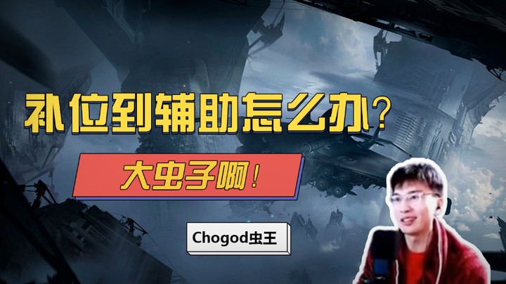 选补位到辅助怎么办？大虫子啊！