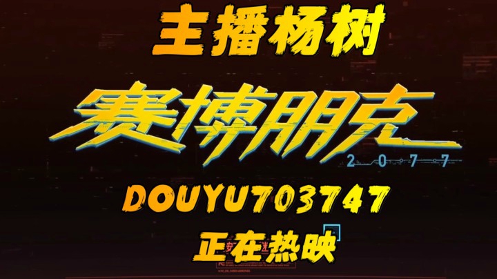 【主播杨树】赛博朋克703747