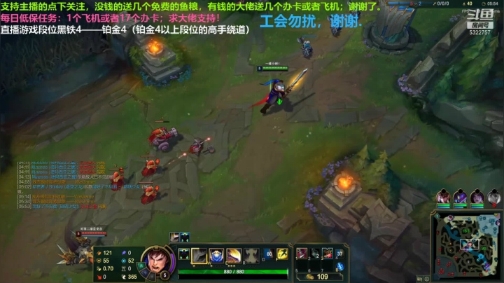 中单盖伦对线梦魇