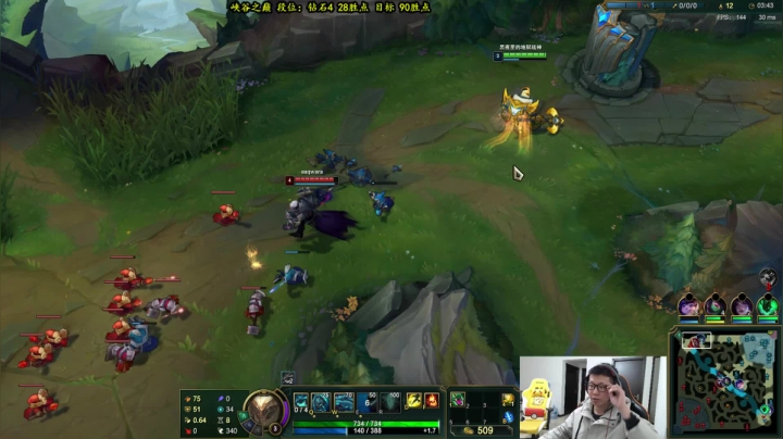 【2020-12-12 12点场】余小C真的很强：余小C：今天上波分吧