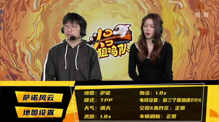 【2020-12-12 11点场】pubg活动：头号狙鸡队 第三周 重播
