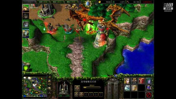 乾坤70传说的精彩时刻：魔兽争霸Ⅲ王者归来之守护最后一片家园