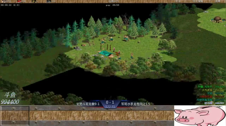 苏盟群娱乐局军哥组4：0宅男组