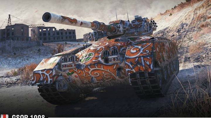 坦克世界 Y系GSOR1008 弹夹TD11杀